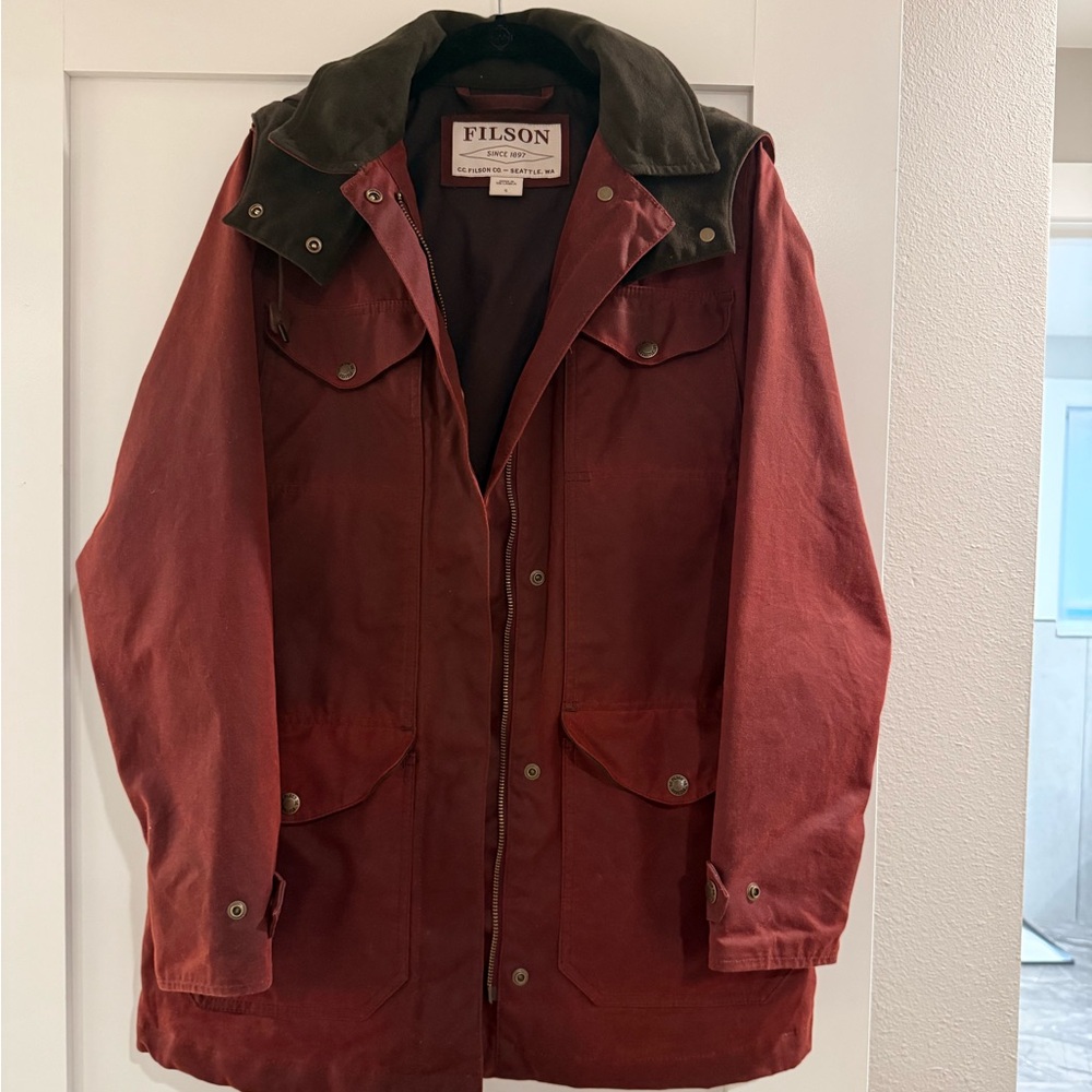 Filson Tin Cloth Jacket Women Size Small